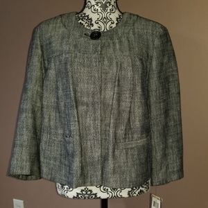 Mixed tweed jacket